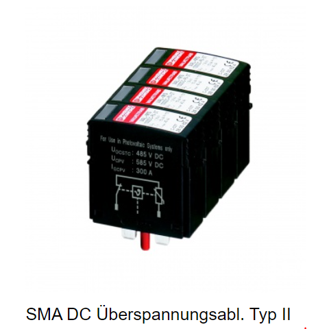 Surge Protection DC type II STP